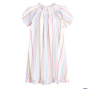 Hill House - Genevieve Nap Dress in Rainbow Stripe - NWT